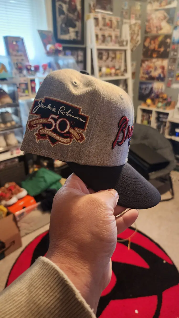 NEW ERA FITTED CAP 7 3/4 59FIFTY Atlanta Braves