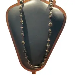 Vintage Hong Kong Lucite Necklace With Tags