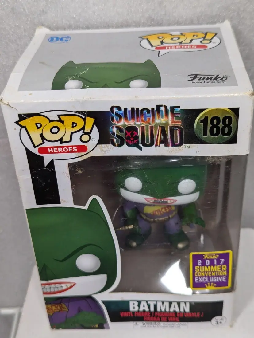 Funko Pop! Vinyl: DC Universe - Batman (as The Joker) - GameStop San Diego Comic
