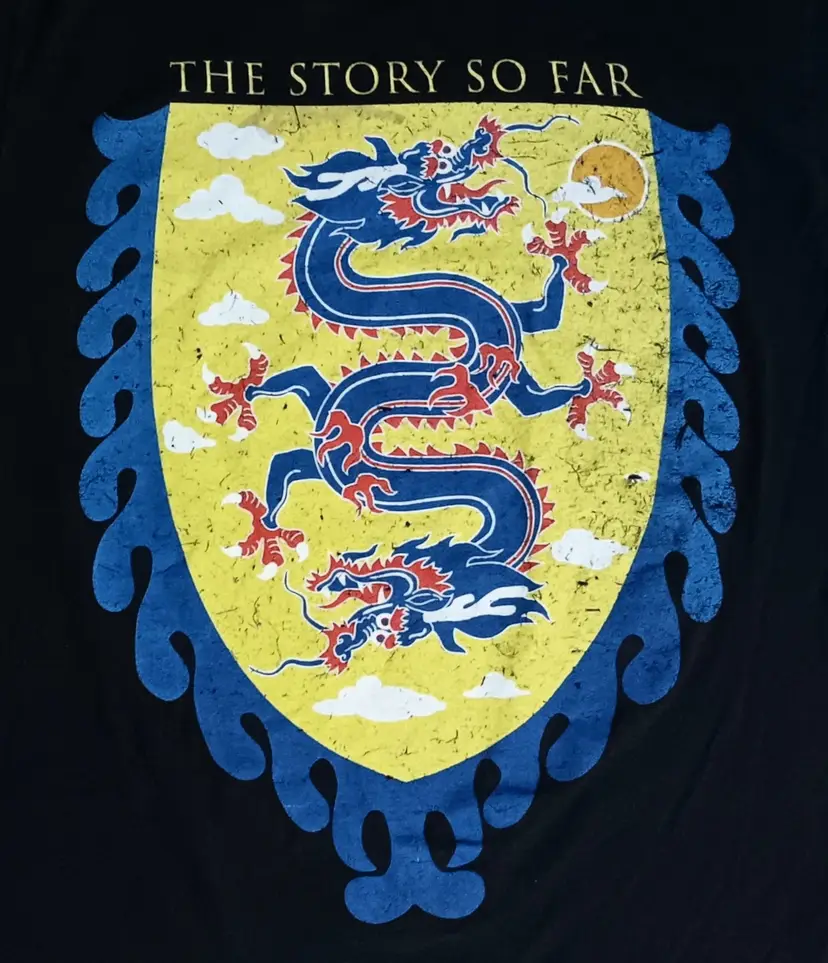 The story So Far Chinese Dragon t shirt concert TSSF pop punk emo guitar rock