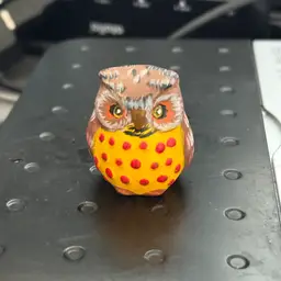 Vintage Mini Owl 1" Porcelain