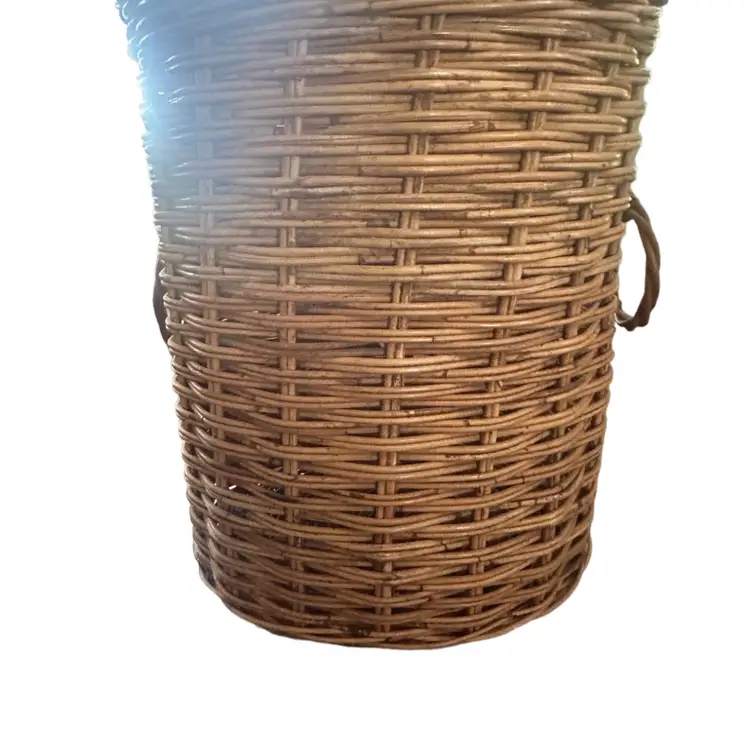 Vintage Oversized Snake Charmers Basket With Lid And Handles