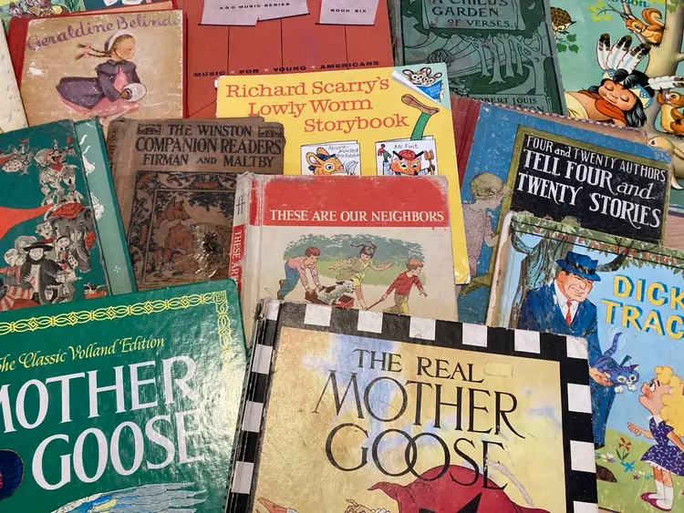 Antique and Vintage Children’s Book Page Bundle