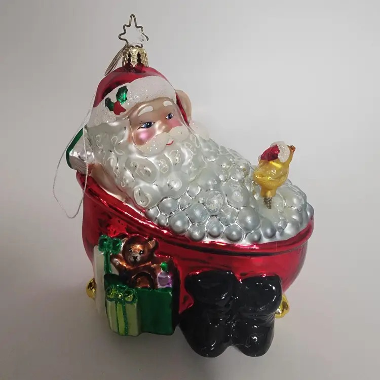 Vtg Christopher Radko Christmas Ornament 1999 Twas The Night After Christmas