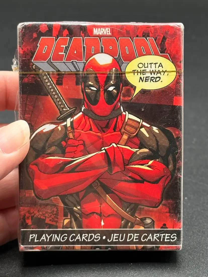 Marvel Comics 'DEADPOOL' Playing Cards Licensed Product BRAND NEW