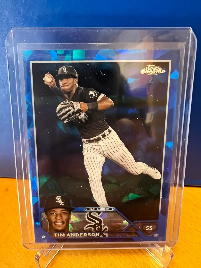 2023 Topps Chrome Sapphire Tim Anderson - Chicago White Sox