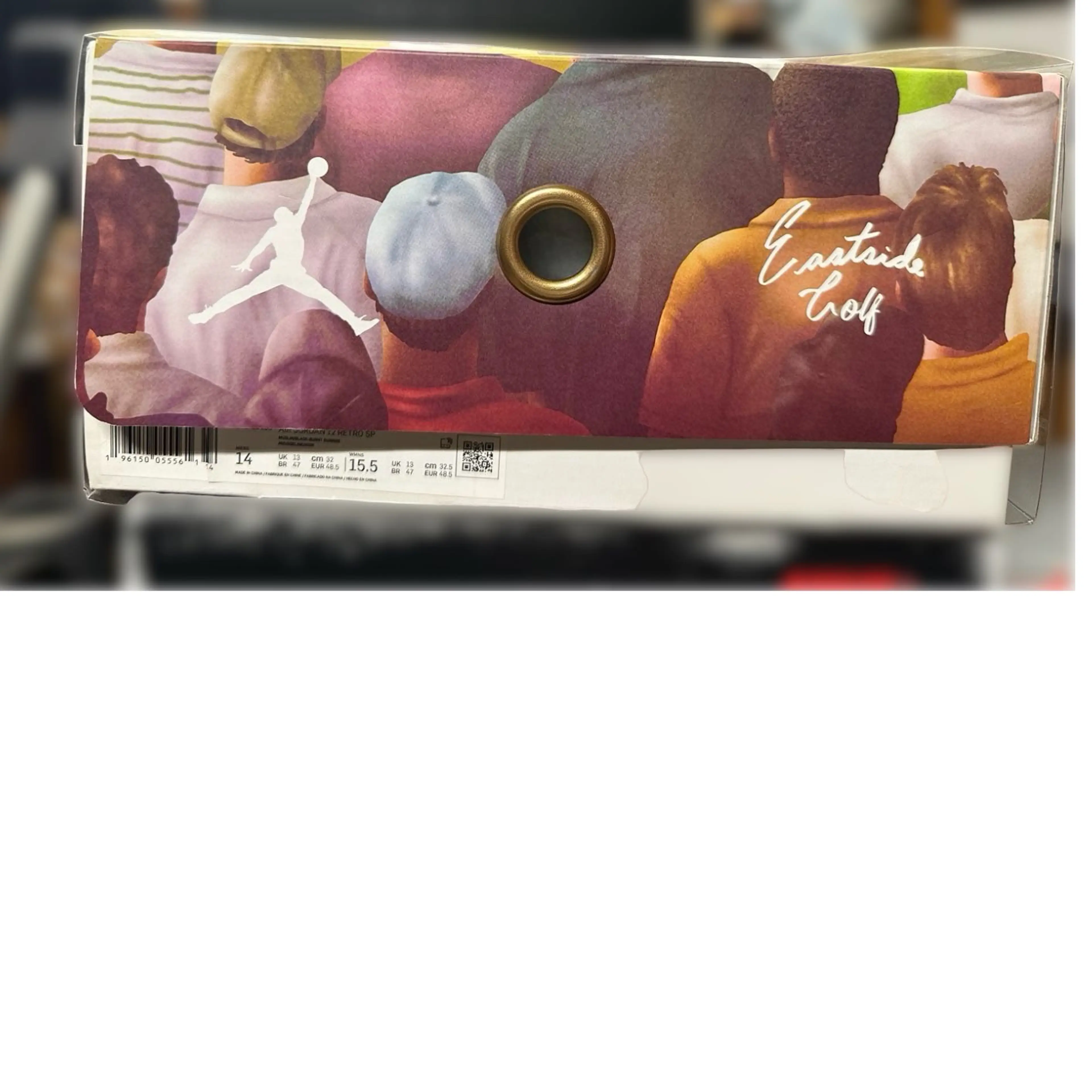 Air Jordan 12 Eastside Golf Sz 14