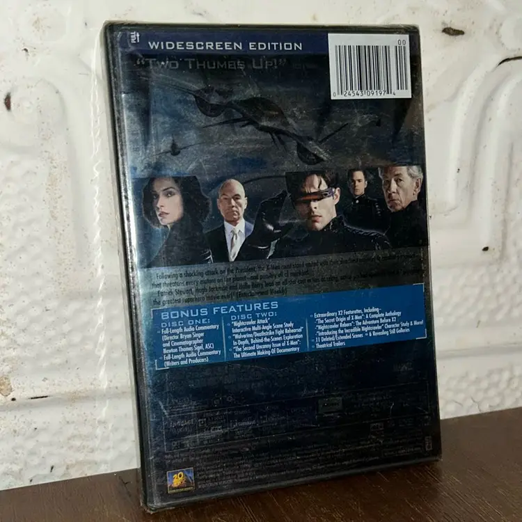 X-Men United X2 DVD set, wide screen