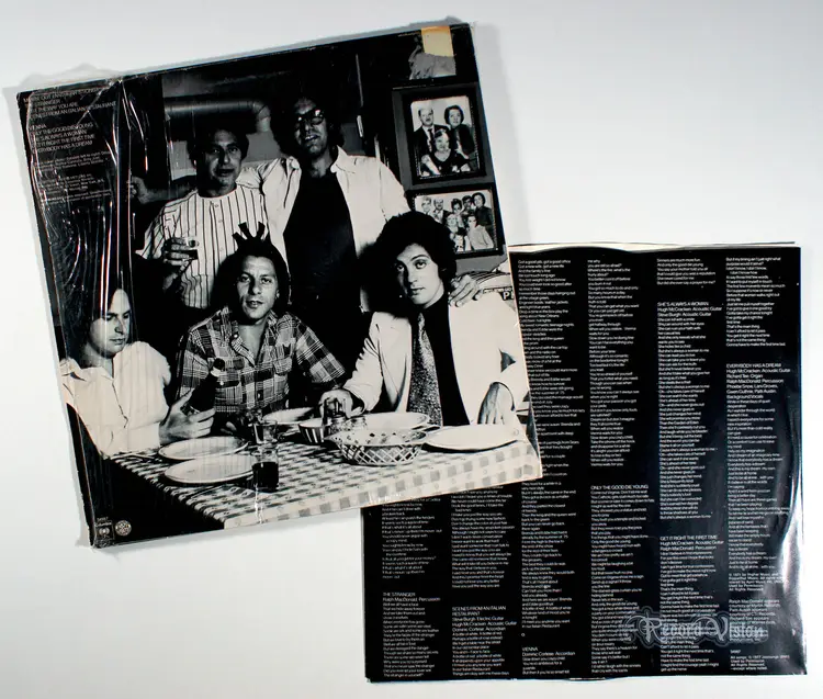 Billy Joel - The Stranger (1977) Vinyl LP • Movin' Out, Vienna