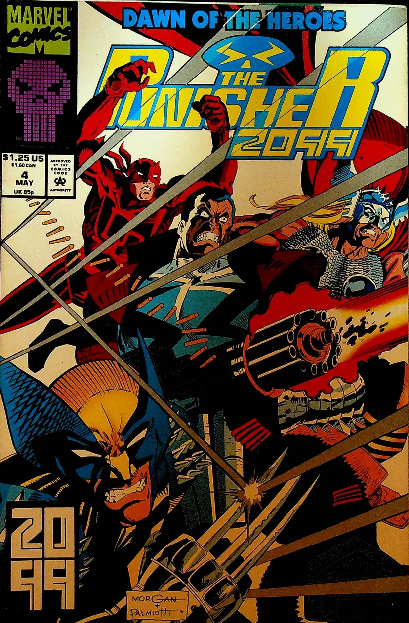 Punisher 2099 #4 Daredevil Wolverine