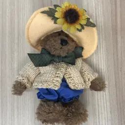 Boyds Bears & Friends Flora Mae Bloom With Joy Stuffed Animal Bear sunflower Hat