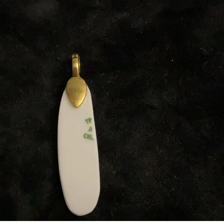 Broken Teacup Pendant Made By Me