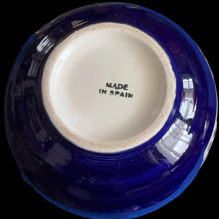 Ceramic Colorful Bowl Made In Spain