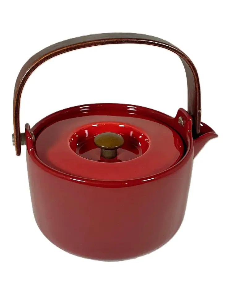 Oiva Tea Pot by Marimekko Red 23 oz.