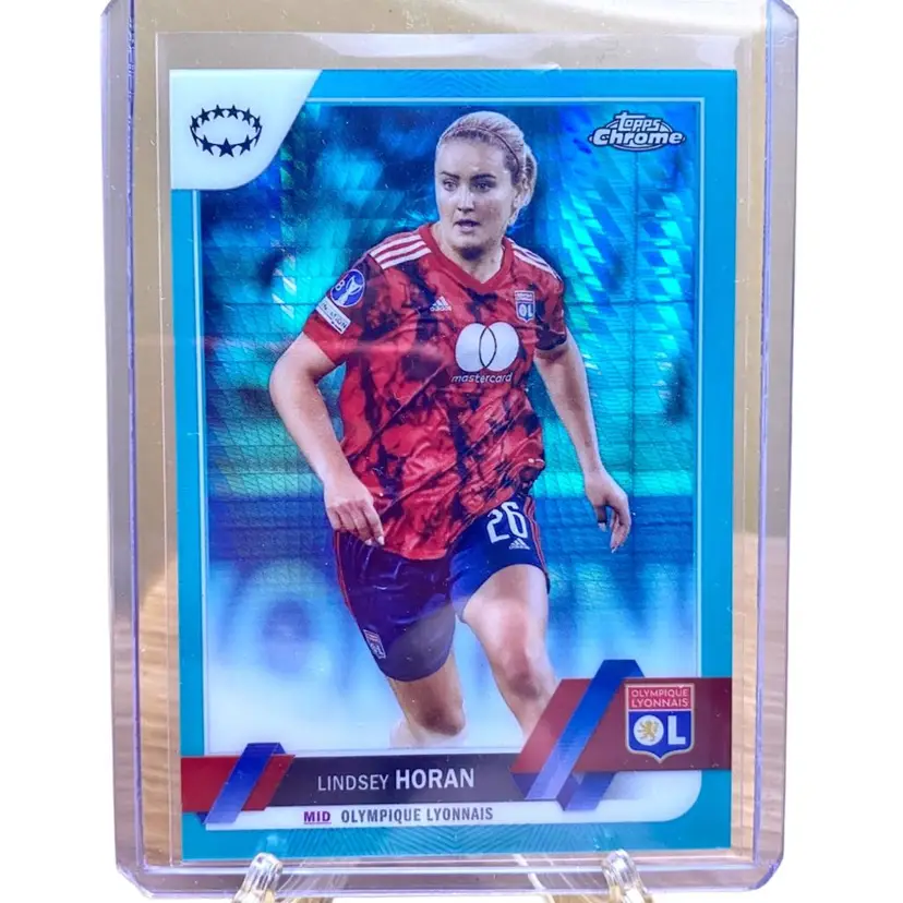 Lindsay Horan UWCL Aqua Prism Lyon