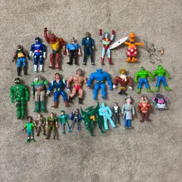27 Vintage Pop Culture Action Figures