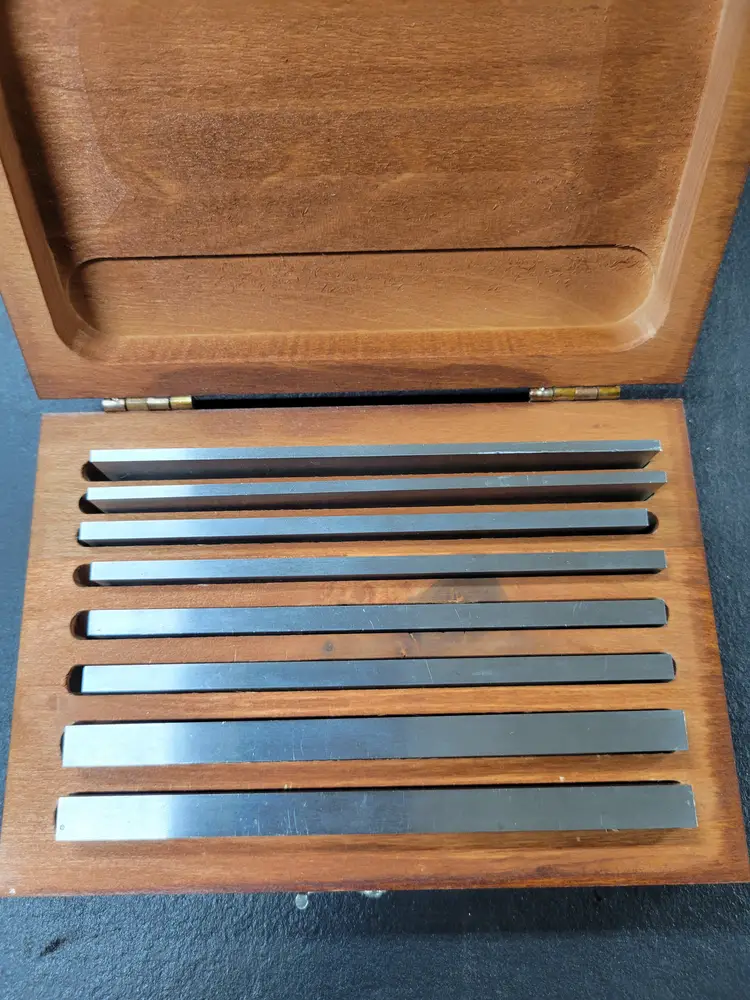 Starrett No.384  Steel Parallels 8pc