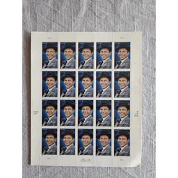 Frank Sinatra Full Sheet of Twenty 42 cents US Postage Stamps 2008