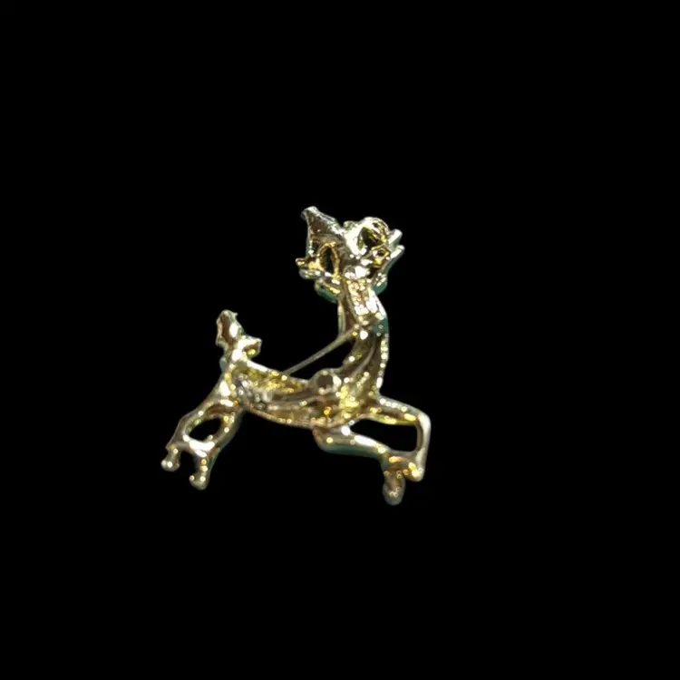 Gerry’s Holiday Deer Brooch