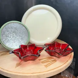 Set Of 4 Vintage Candle Holders