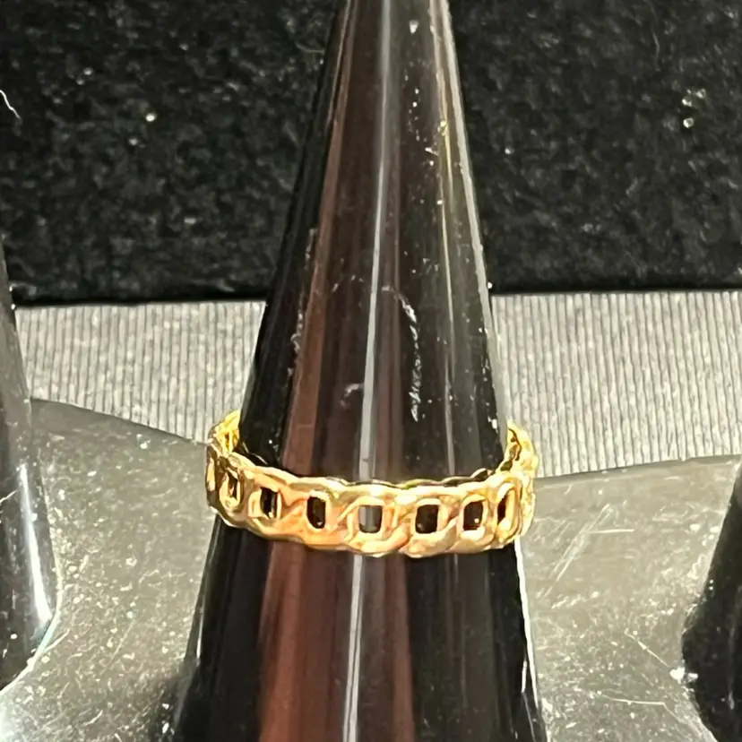 Ring As Pictured Gold Toned