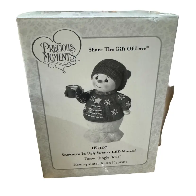 Precious Moments Snowman Figurine