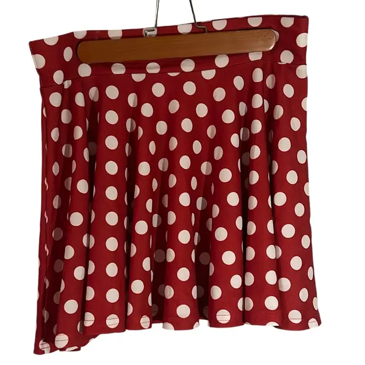 M/L Polka Dot Skirt & Headband 