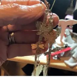 Raid Appreciation Butterfly Dangle Earrings