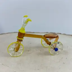 Fitz & Floyd Glass Menagerie Tryke 3.5”