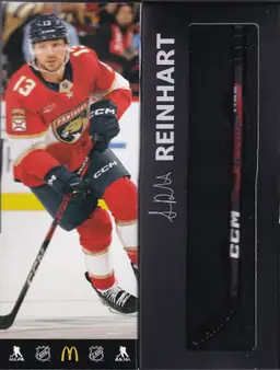 #01 2025-26 McDonald's Star Sticks Sam Reinhart Florida Panthers Hockey Card