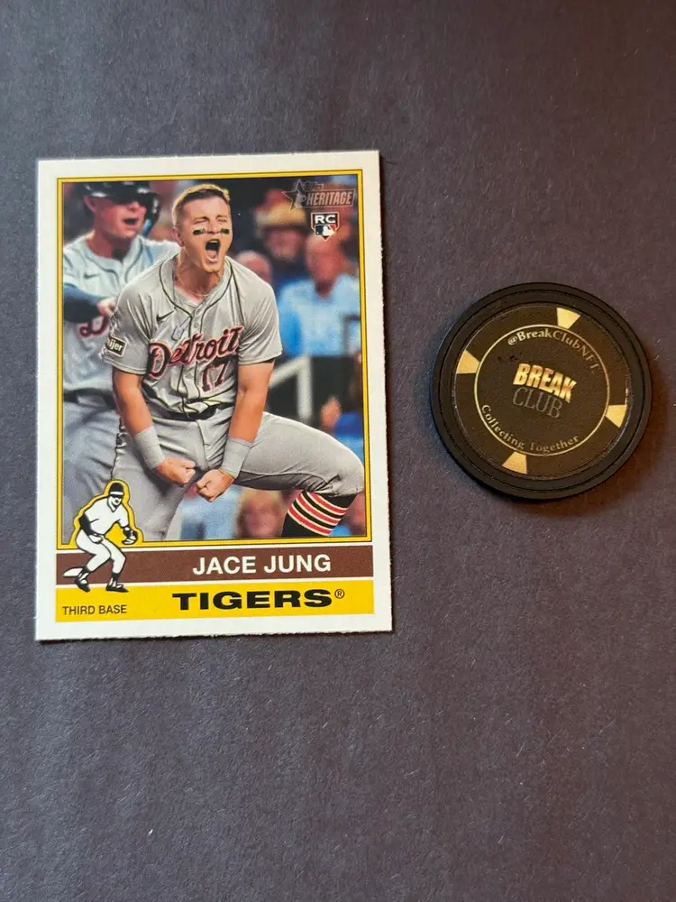 2025 Topps Heritage Jace Jung
Detroit Tigers
