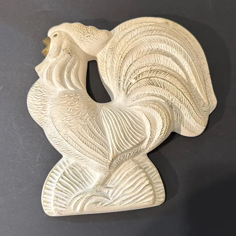 Vintage Chalk Ware Chicken 🐓