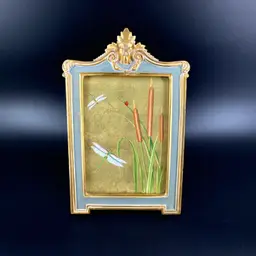 Burnes Of Boston Dragonfly Wood Picture Frame Insects Bugs