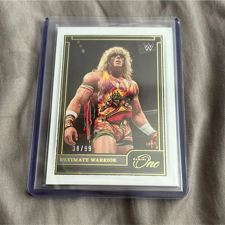Ultimate Warrior Panini One 38/99