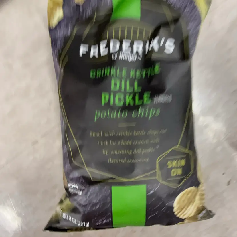 Crinkle Kettle Dill, Pickle Potato Chips