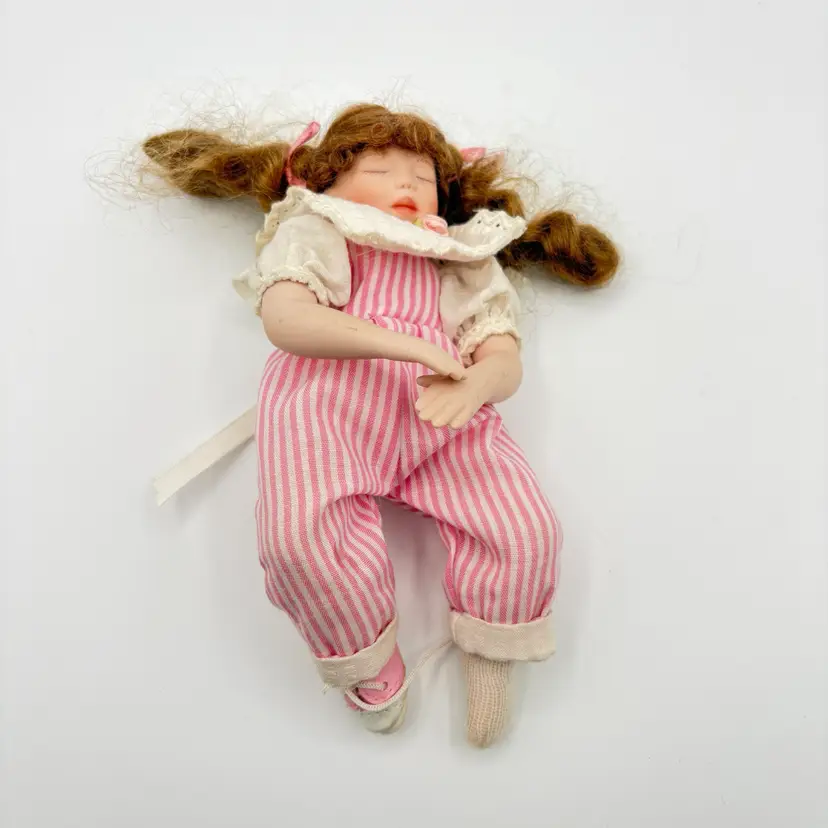 Ashton-Drake Gallery Kathy Hippensteel Porcelain Victorian Story Time Doll 7”