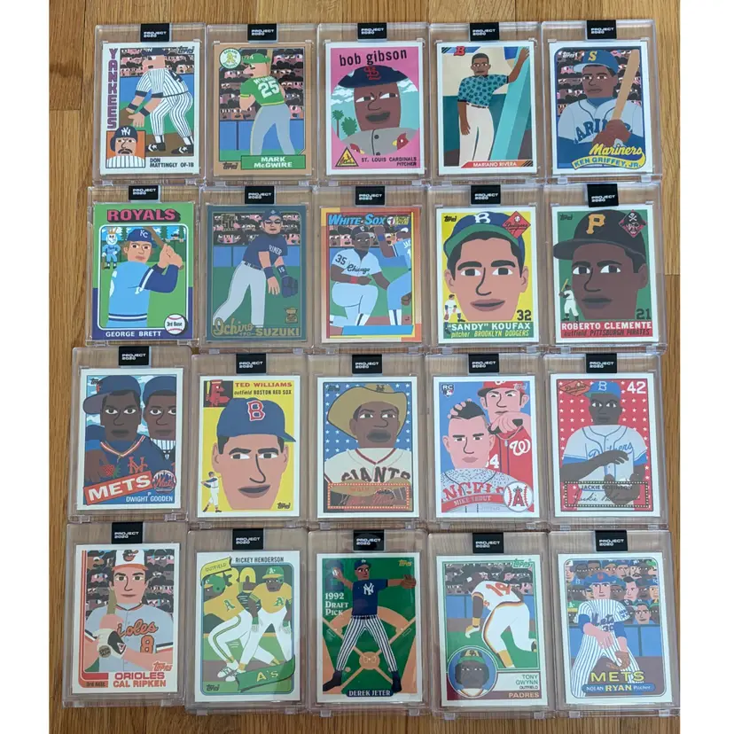 Topps Project 2020 Keith Shore Complete Set 20 Cards