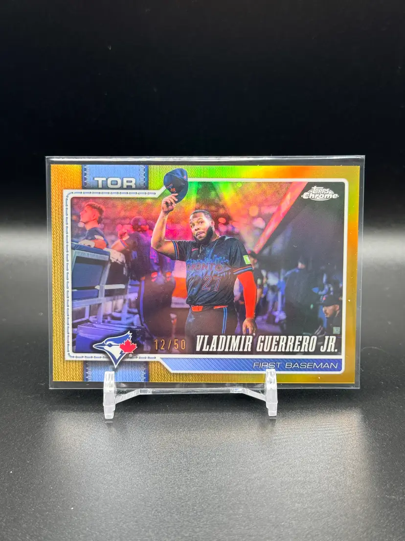 Vladimir Guerrero Jr 2026 Topps Chrome Image Variation Gold Refractor /50