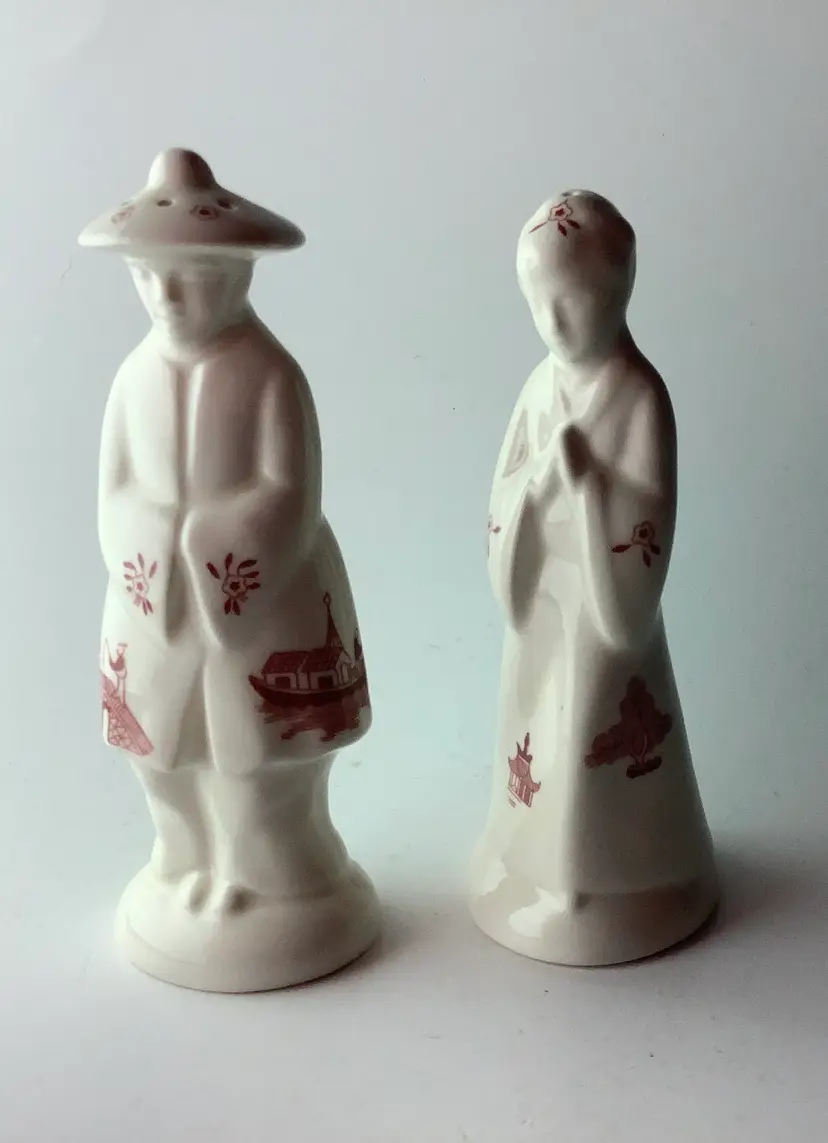Willow Rosa Pink Floral S &P Shakers