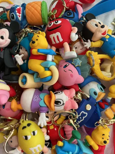 CHOICE Purse Charms/Key Rings Disney, Nintendo, Etc.
