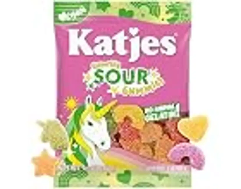 Katjes® Sparkly Sour Gummies Vegan Gummy Candy 4.9oz