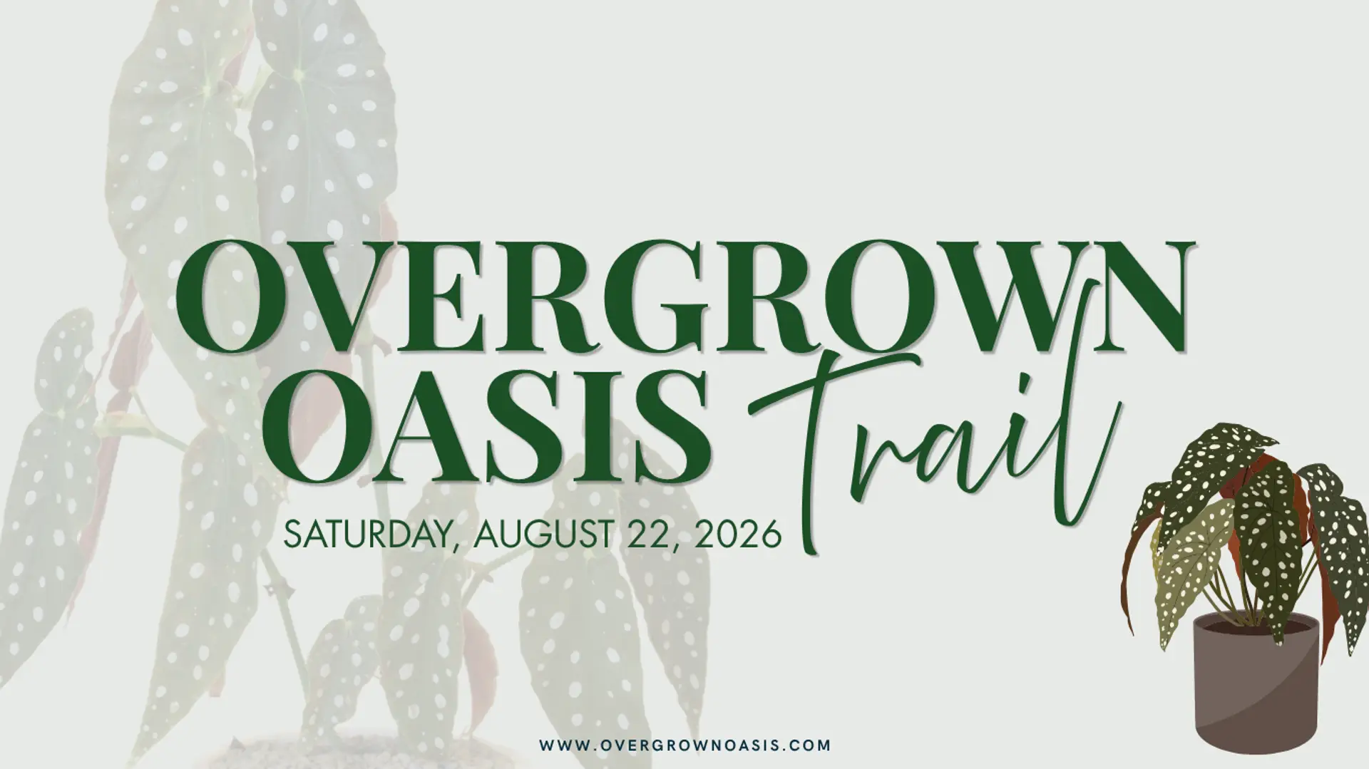 Overgrown Oasis Trail - August 22, 2026