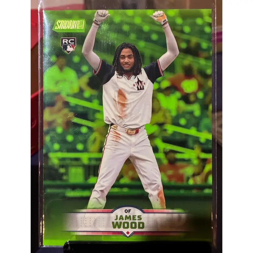 James Woods Rookie Green