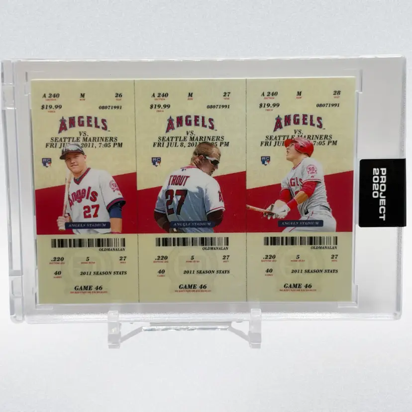 Project 2020 #302 Mike Trout - Los Angeles Angels