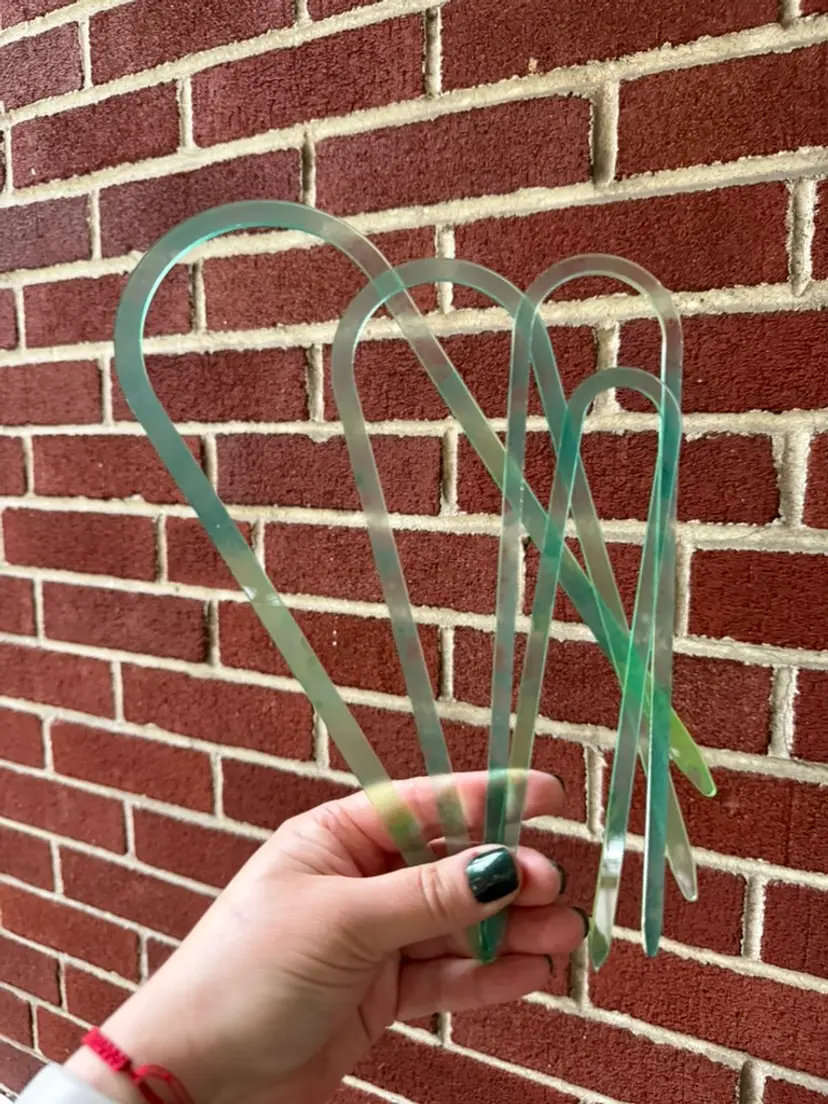 Acrylic Trellis - Green Watercolor (Multiple Sizes Available)