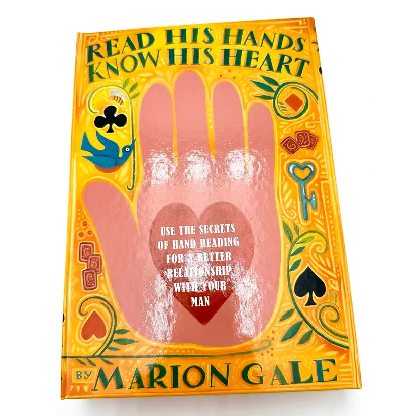 Read His Hands Know His Heart By Marion Gale 2005 Book And Card Deck 6x8.5”x1.5”H