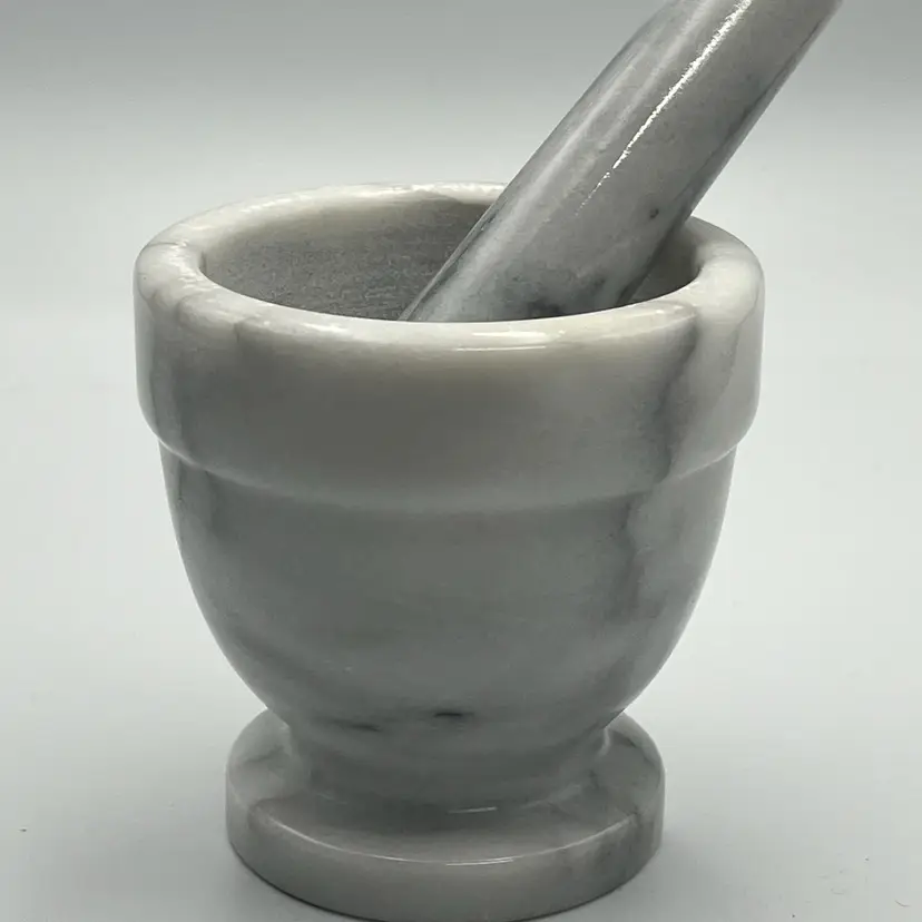 Marble Mortar & Pestle