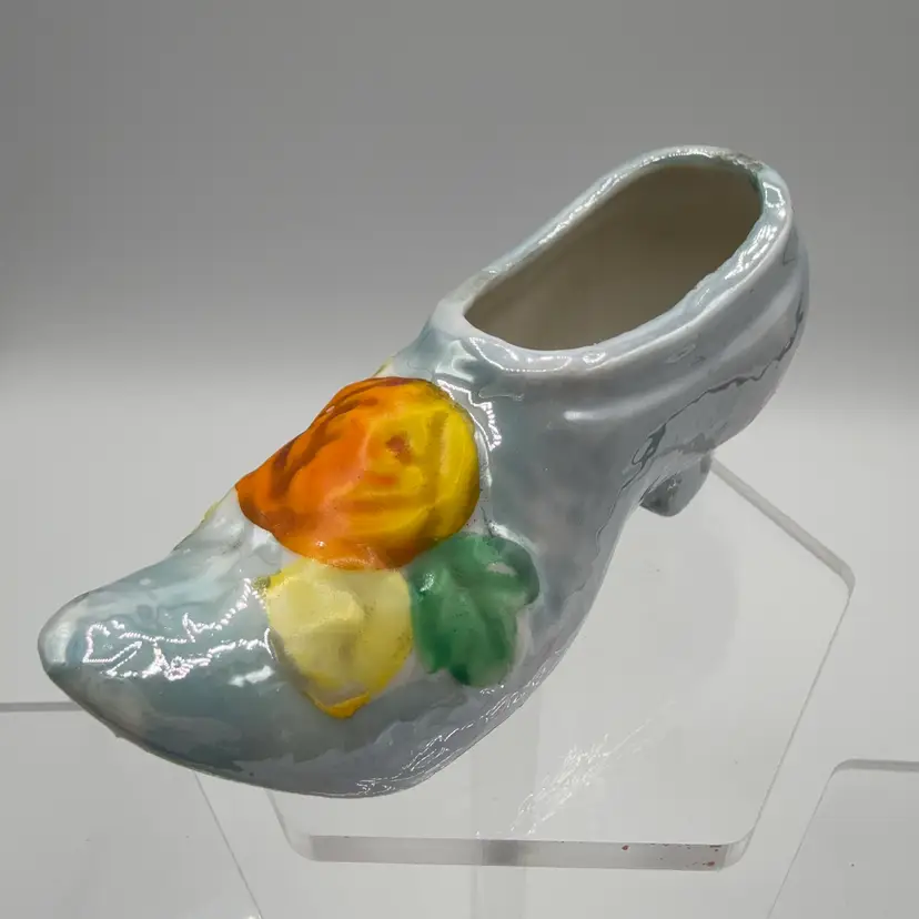Made In Japan Lusterware Hand Painted Shoe