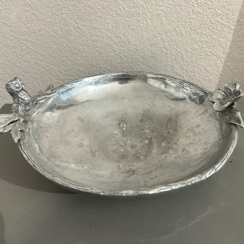 Aluminum Owl Bowl
