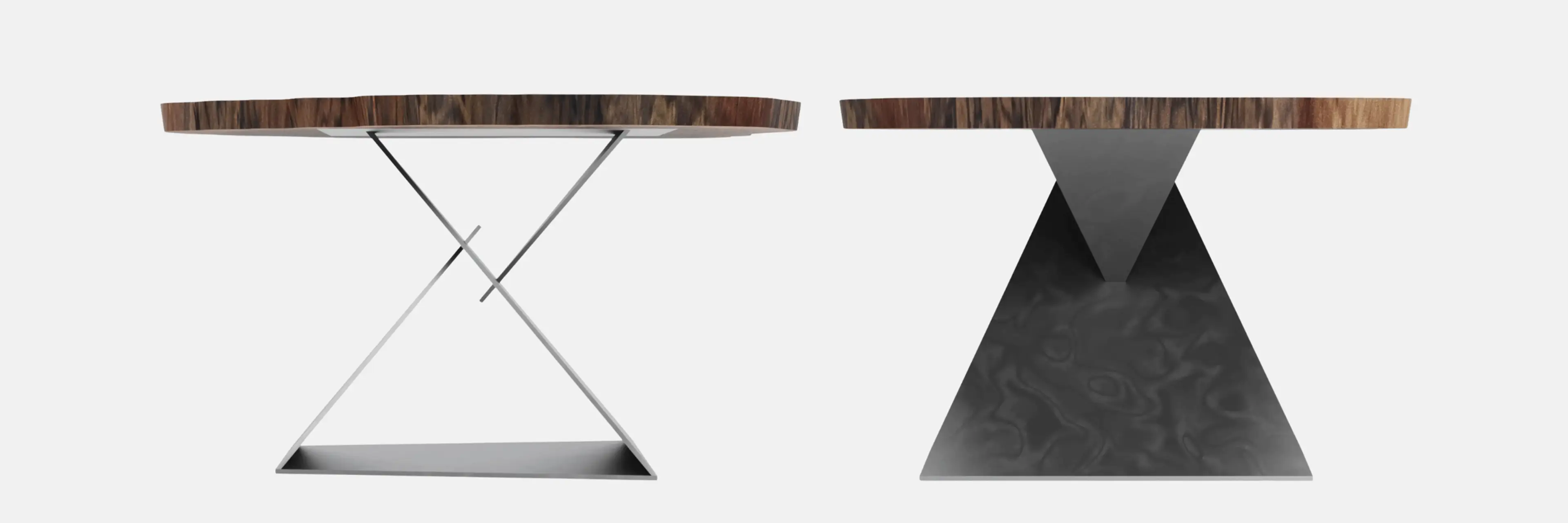 Warm cozy living room with wooden furniture